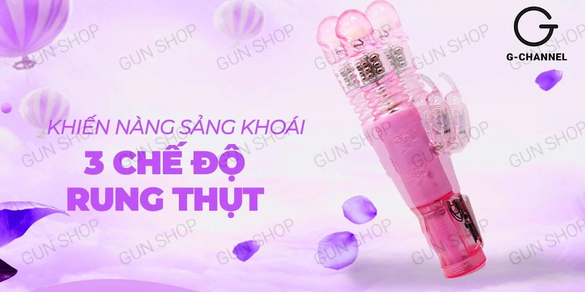 Dương vật giả Butterfly Dance rung thụt 3 chế độ siêu kích — Butterfly Dance nhỏ gọn, cầm chắc tay, giúp nàng thỏa sức