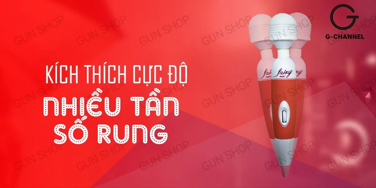 Máy rung Fairy đa tần số, massage cực đã, hỗ trợ yêu đương — Hướng dẫn sử dụng & bảo quản đơn giản