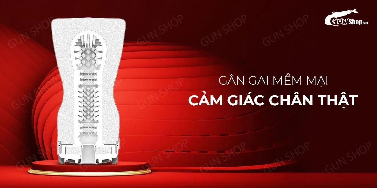 Âm đạo giả Tenga Red Black nhỏ gọn ôm khít silicon an toàn — Ngay từ những giây đầu tiên “thâm nhập”, chàng đã phải sục