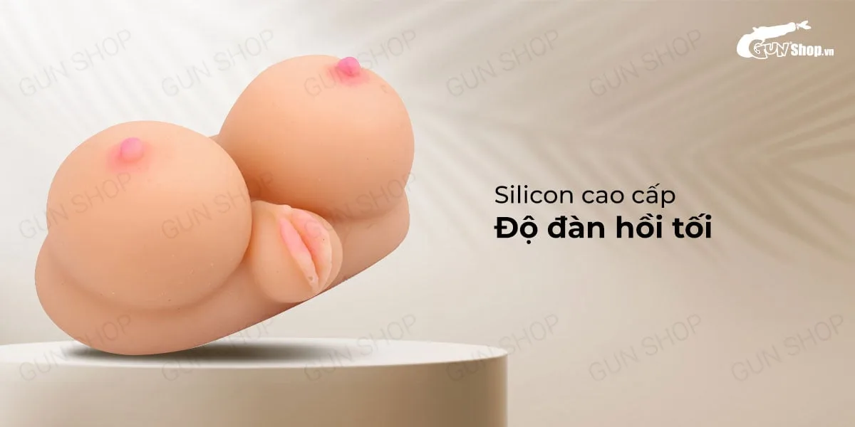 Ngực giả & âm đạo silicon trần cao cấp mềm mịn - Enjoy — Cảm giác mỗi lần sử dụng như chạm vào độ mềm mại và săn