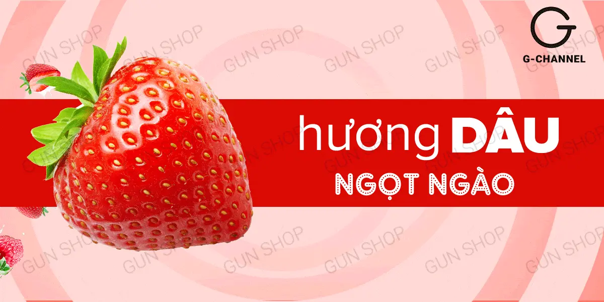 Gel bôi trơn Love Kiss hương dâu 100ml tăng khoái cảm — Thiết kế tinh tế, nhỏ gọn, tiện lợi mọi lúc mọi nơi