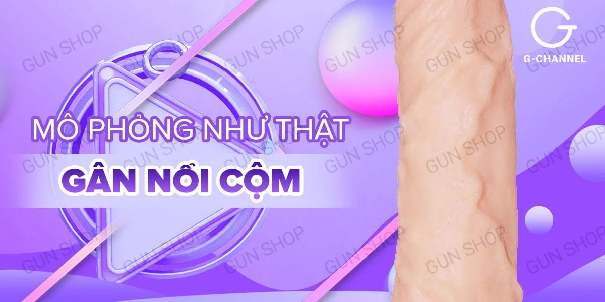 Dương vật giả cao cấp 10 chế độ rung pin sạc - Lovetoy Real — hình 5