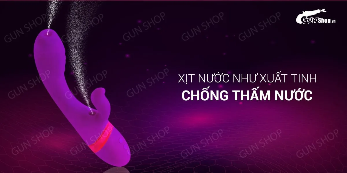 Dương vật giả màu tím 7 chế độ rung xịt nước Loveaider — Hướng dẫn sử dụng và bảo quản dễ dàng