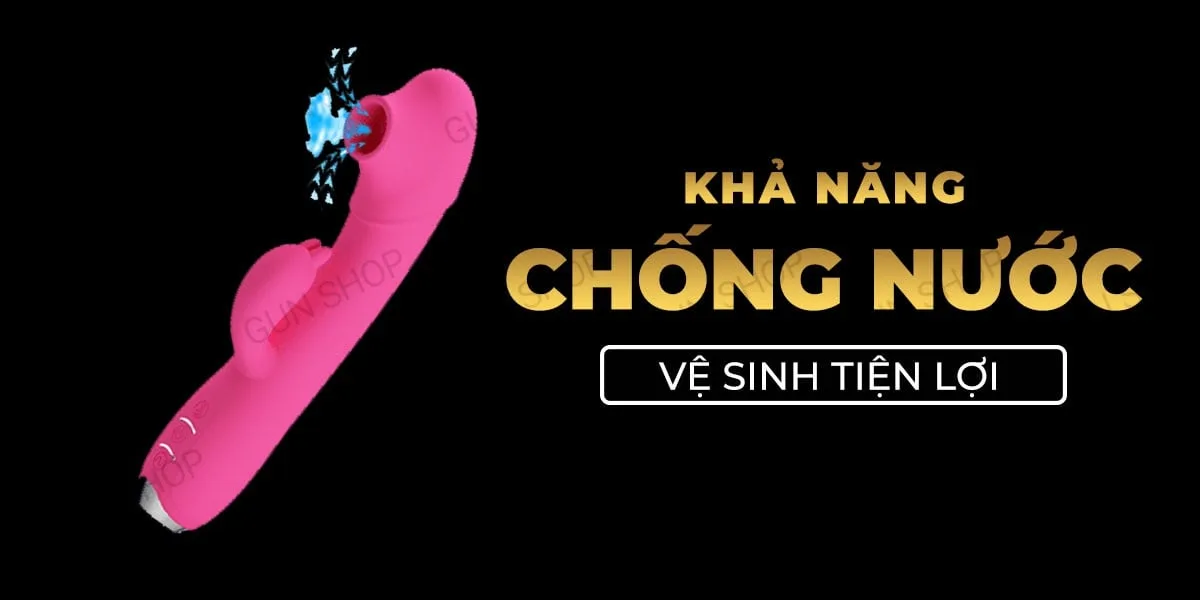 Máy rung massage 2 đầu sạc điện Pretty Love Regina siêu — hình 5