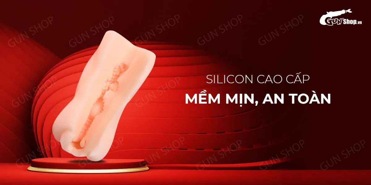 Âm đạo giả Tenga Red Black nhỏ gọn ôm khít silicon an toàn — Sự mềm mại, độ co bóp như da người giúp “cậu nhỏ” được nâng