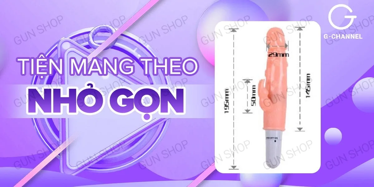 Máy rung mini cao cấp dương vật giả kích thích mạnh mẽ — hình 5