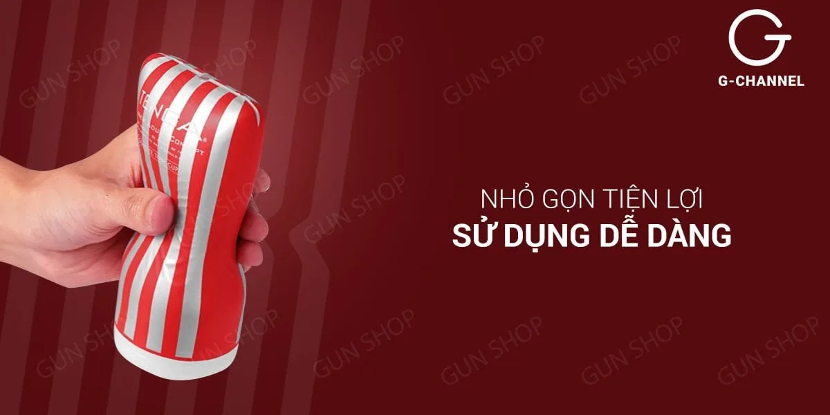 Âm đạo giả Tenga Red White nhỏ gọn ôm khít siêu phê sextoy — Xem thêm: TOP sản phẩm đồ chơi tình dục cho nam được yêu