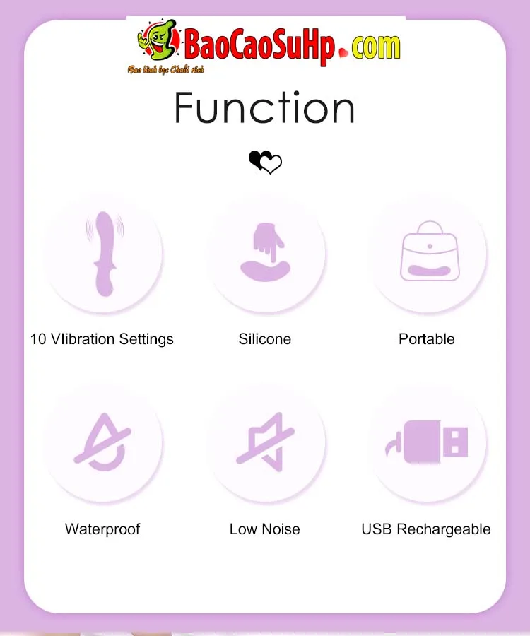 Dương vật giả điểm G sport Prettylove Abigal siêu rung silicone kháng khuẩn - AB Duong vat gia diem G sport Prettylove Abigal 3