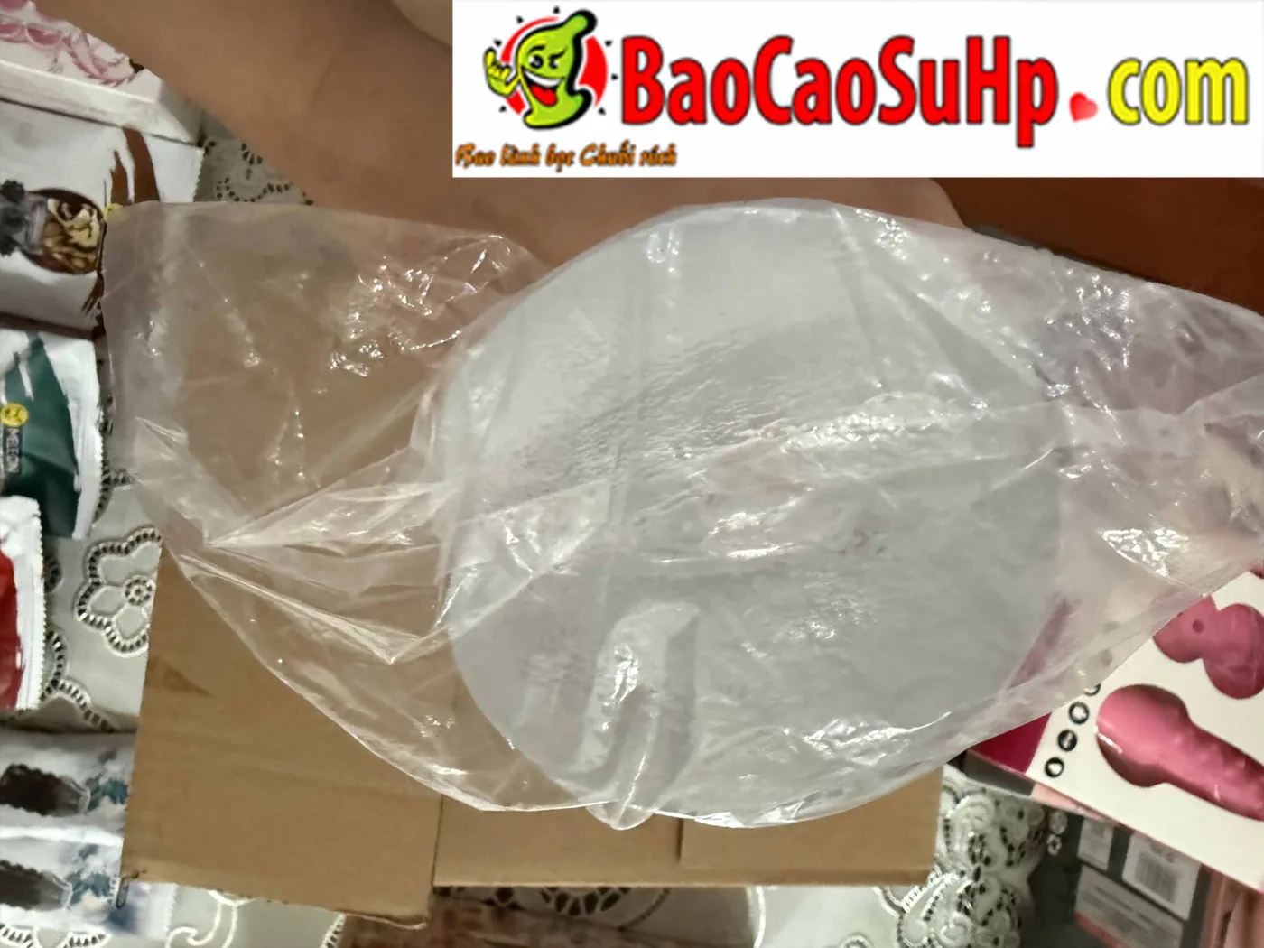 Âm đạo giả 2 đầu trong suốt COC Kieran miệng và âm đạo 820g — hình 8