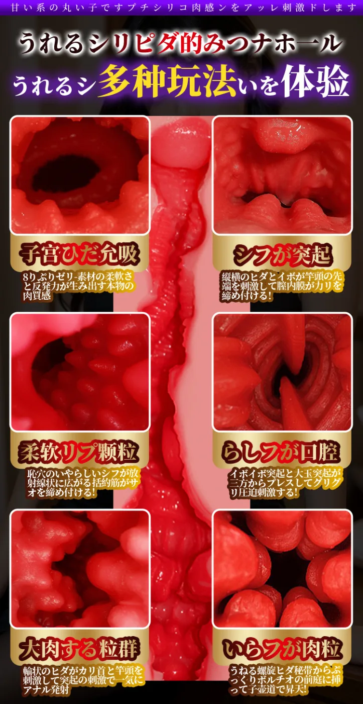 Âm đạo giả Full Silicone Hoshino Nozomi 1097g ảnh 15
