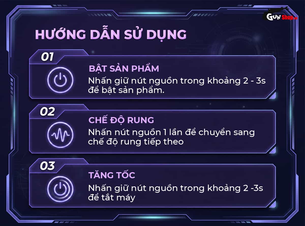 Hướng dẫn cách sử dụng âm đạo giả Galaku Cannon 2in1 đúng cách