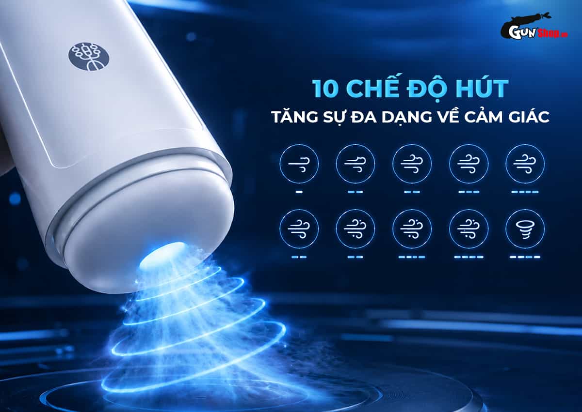 Galaku Sucking Cup 2in1 tích hợp 10 chế độ bú hút