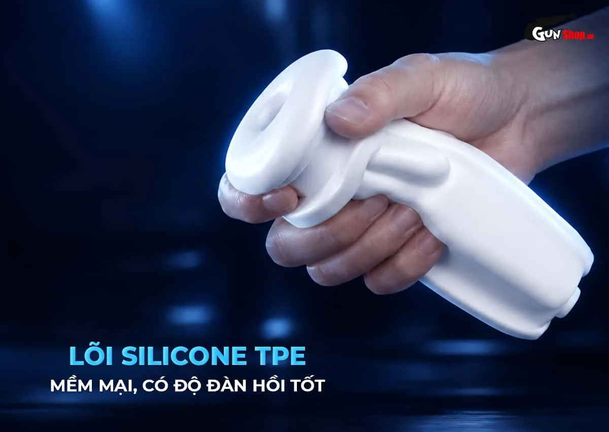 Galaku Sucking Cup 2in1 với lõi âm đạo làm bằng silicone TPE mềm mịn