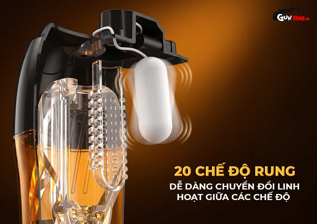 Galaku Touch In với 20 chế độ rung cực đa dạng