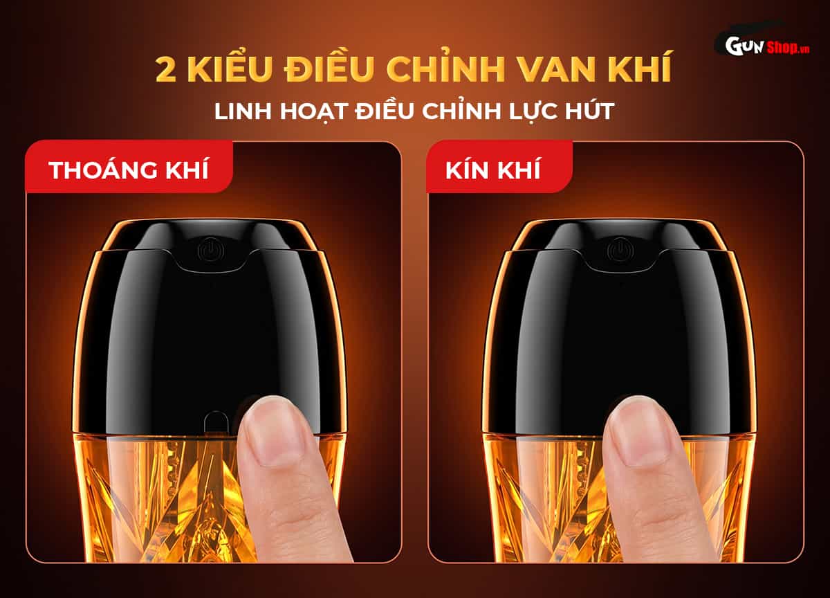 Galaku Touch In có thể bịt hoặc để mở cho 2 trải nghiệm khác nhau