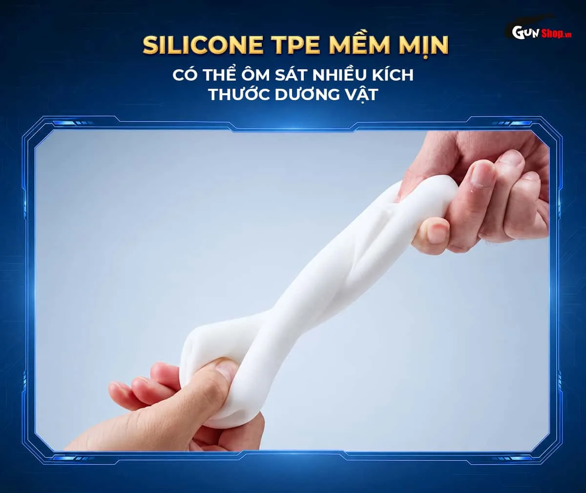 Galaku Training làm từ silicone TPE cao cấp mềm mịn
