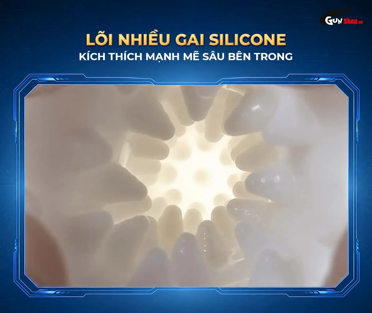Galaku Training với lõi nhiều gai silicone kích thích