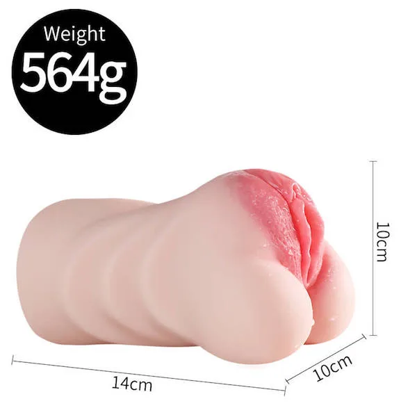 Onahole Jiuai Vulva Pocket Pussy Bướm Giả Cầm Tay Thiết Kế — Thiết Kế Mô Phỏng Tinh Tế
