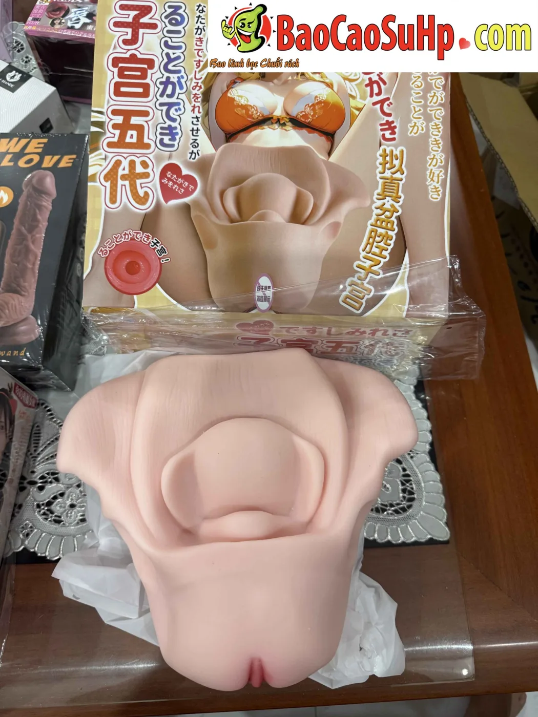 Âm đạo giả mô phỏng tử cung Jiuai Ver 5 Uterine Mold 2kg — Hình ảnh chụp sản phẩm tại shop Shop.com