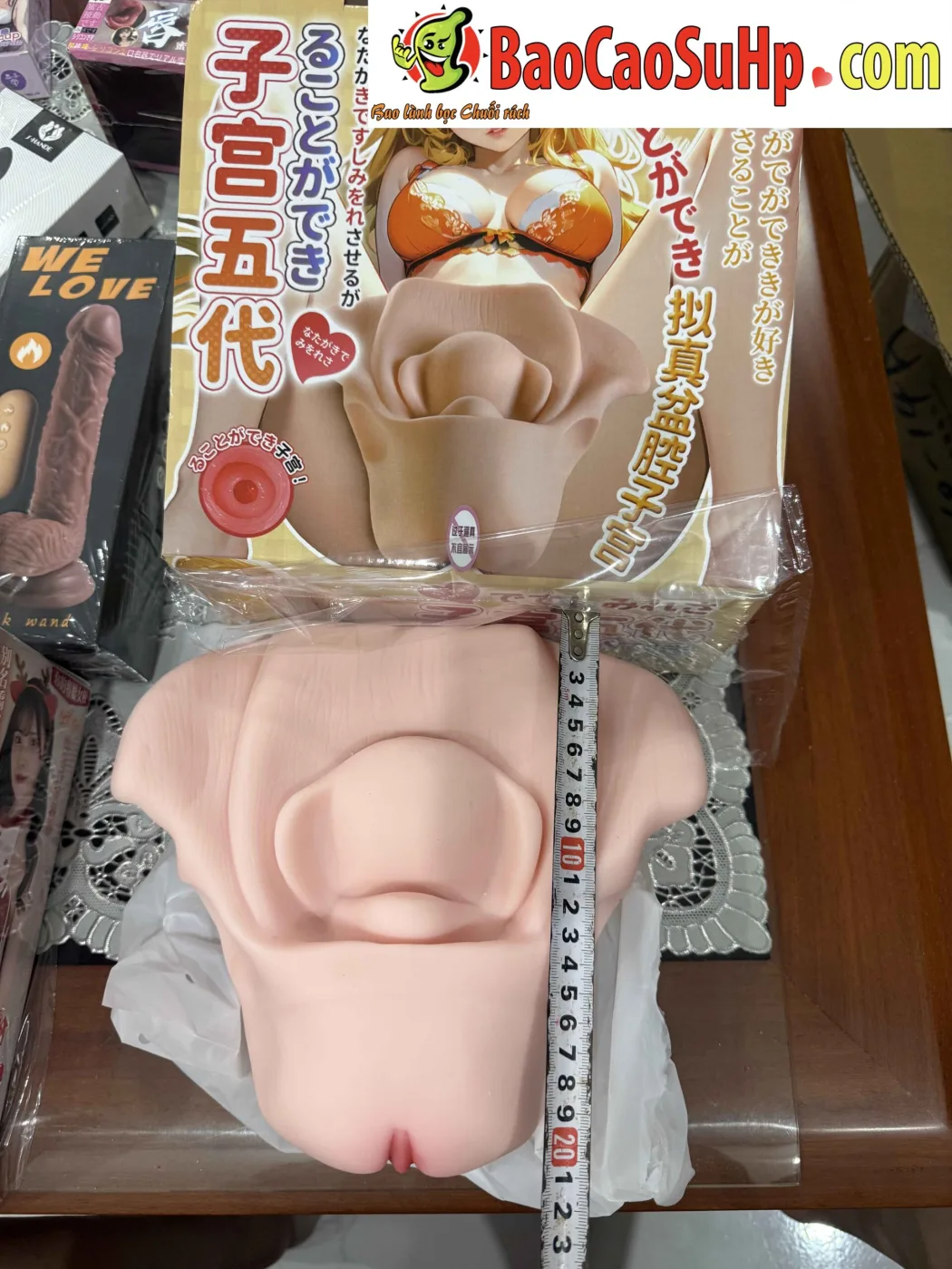 Âm đạo giả mô phỏng tử cung Jiuai Ver 5 Uterine Mold 2kg — hình 8