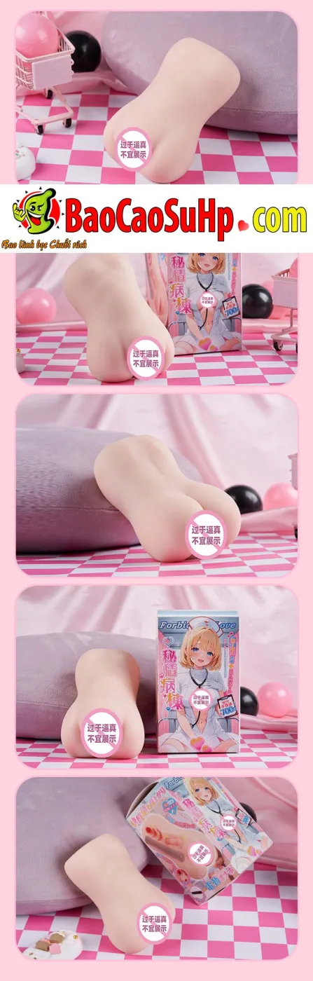 Âm đạo giả nguyên khối cầm tay có rung Tsumugi bóp khít 700g — hình 23
