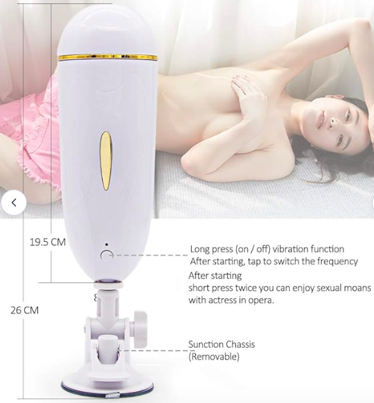 Âm đạo giả tự động cao cấp - Fox Lesparty — Hướng dẫn sử dụng dễ dàng