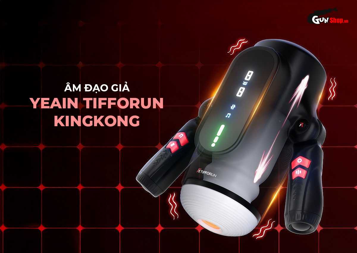 Âm đạo giả rung thụt Yeain KingKong kích thích mạnh mẽ tự động