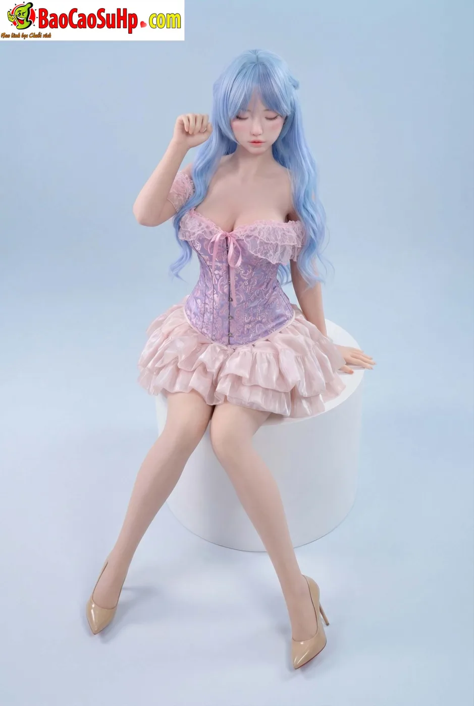 Anh chup Bup be tinh duc Full Cosplay 2.0 khung xuong YOGA mat nham mat Hye Jin 4