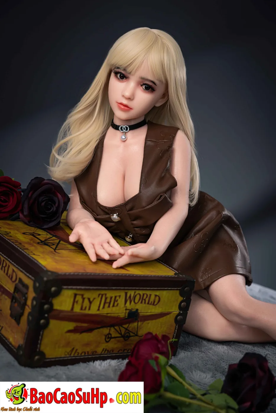 Ảnh chụp tại hãng búp bê Full Silicone Anime mini Giselle 80cm ảnh 18