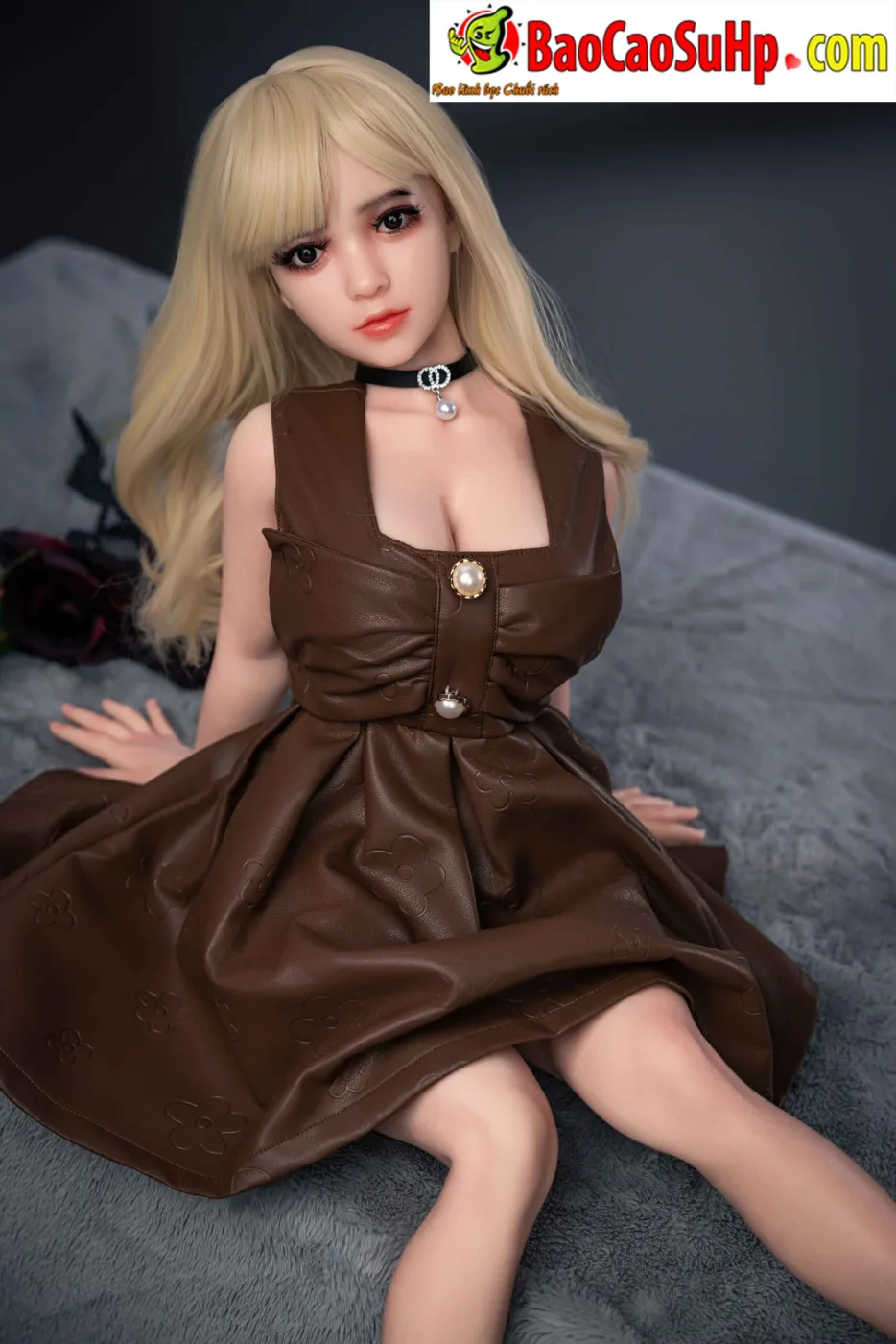 Ảnh chụp tại hãng búp bê Full Silicone Anime mini Giselle 80cm ảnh 5