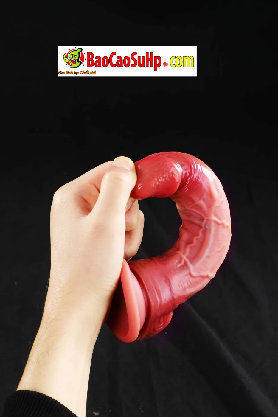 Dương vật giả Mizzzee Hessius Silicone gân nổi 3D mềm mại — hình 34