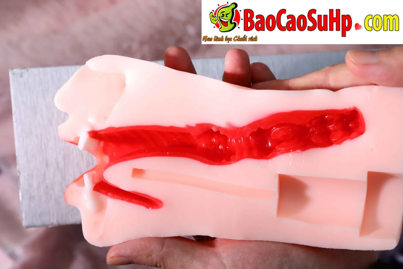 Miệng giả nguyên khối Hashimoto Arina liếm rung 800g TPE — hình 64