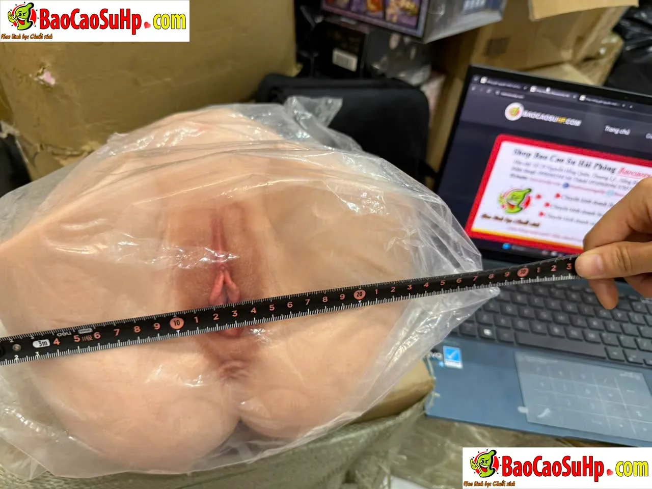 Mông giả nguyên khối Full Sophia silicone động cơ hút co — hình 11