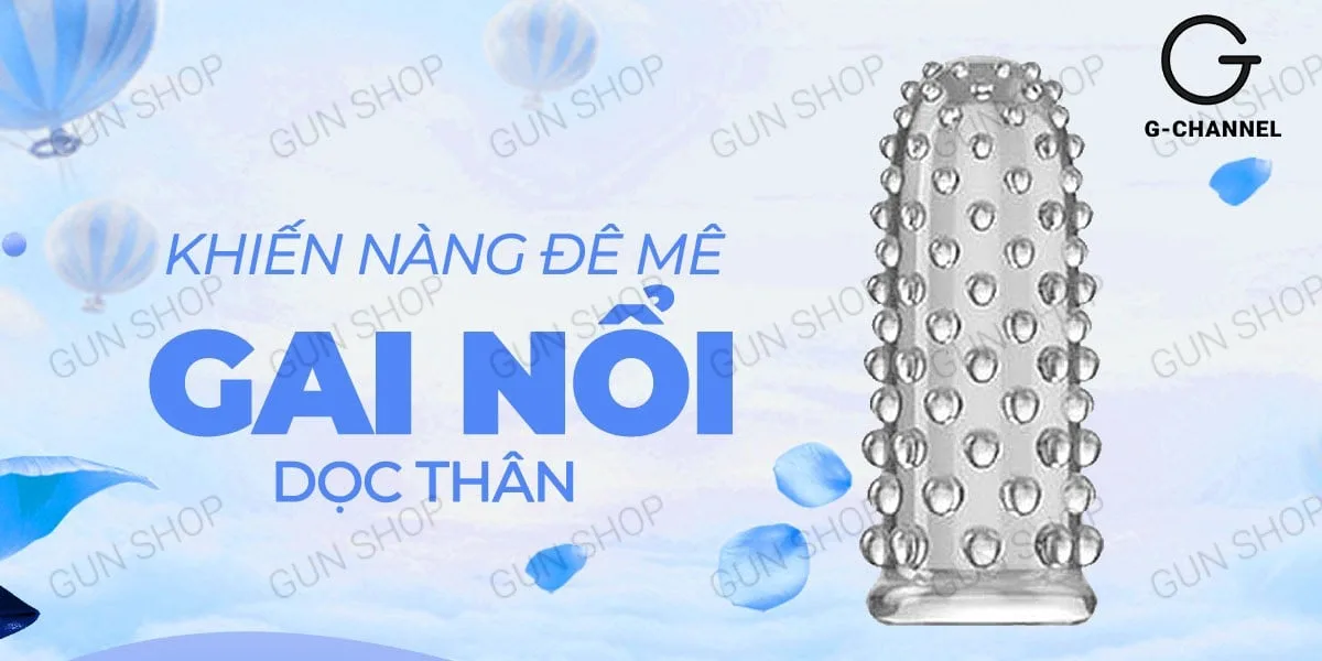 Bao cao su 2 ngón tay Aichao gai nổi lớn kích thích vượt — Thông số kỹ thuật nổi bật
