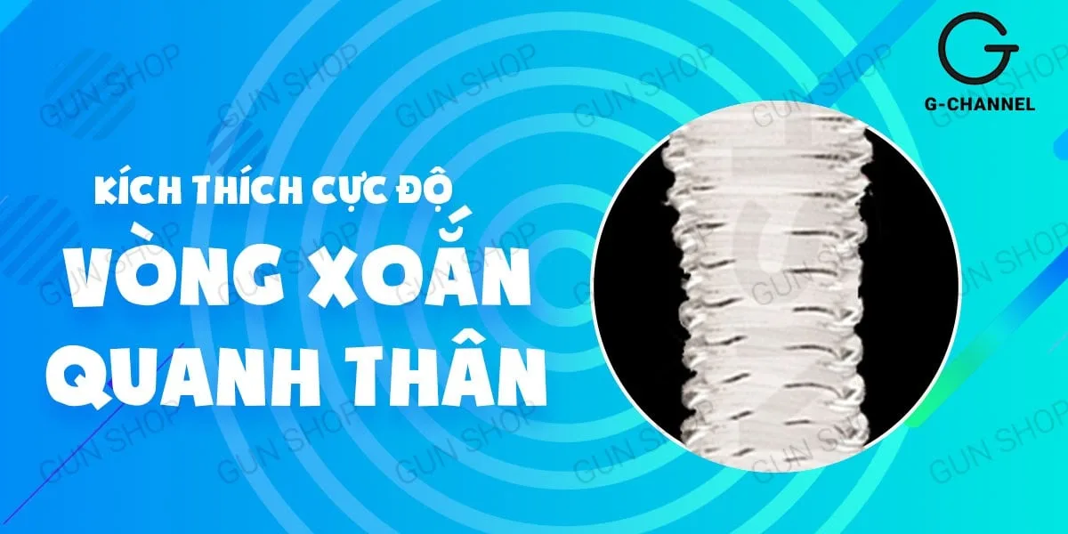 Bao cao su đôn dên tăng kích thước rung - Aichao Xanh — Hướng dẫn sử dụng đơn giản, tiện lợi