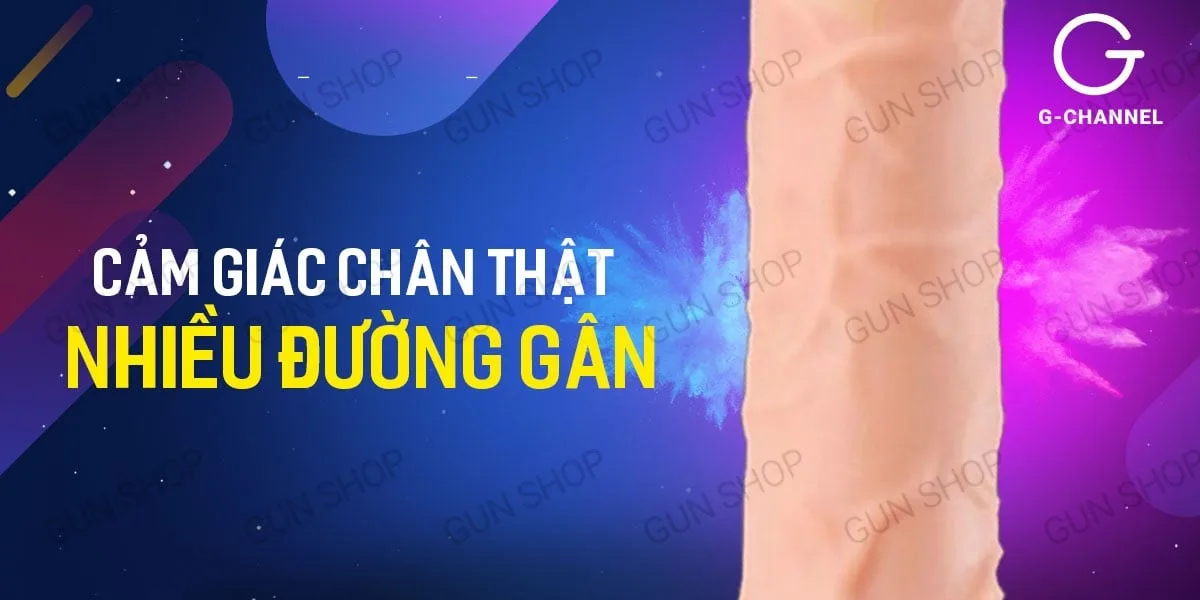Bao cao su đôn dên Yeain Maxman tăng 3cm silicon cao cấp — Tăng kích thước và cảm giác thăng hoa vượt trội