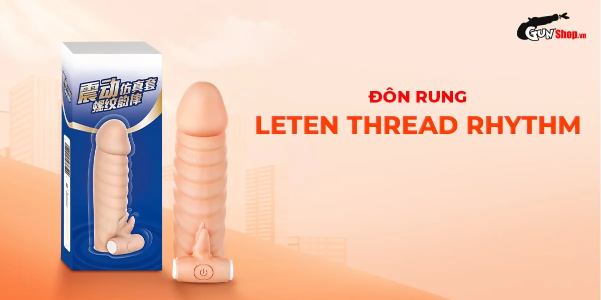 Bao cao su Leten Thread Rhythm rung sướng đôn rên kích thích — Thông số kỹ thuật ưu việt
