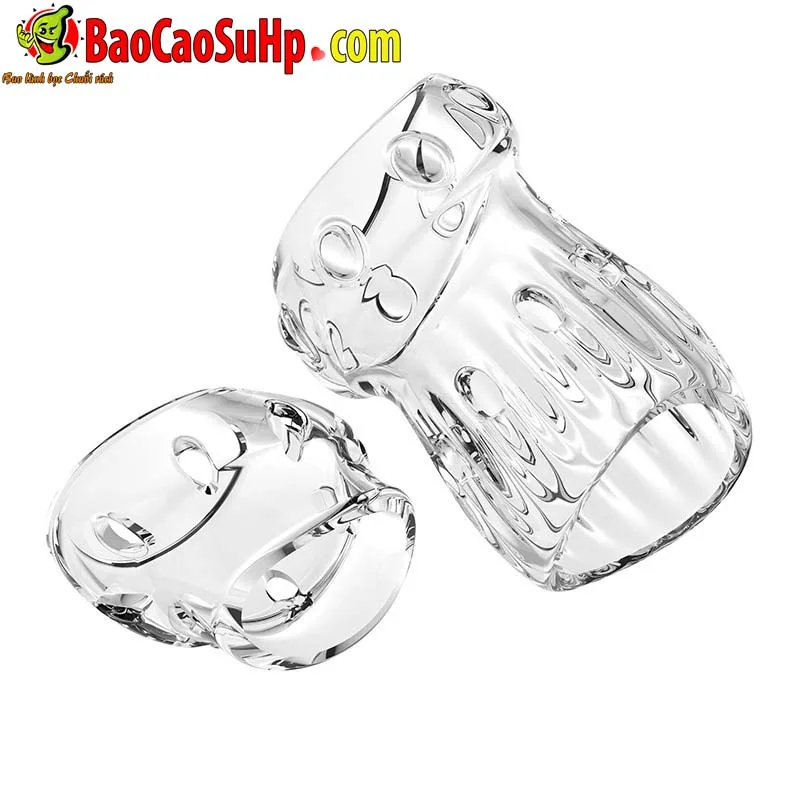 Bao cao su donden hở đầu bi sần Resist Ring tăng kính thước — hình 5
