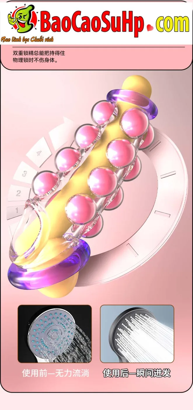 Bao cao su donden sieu bi to ho dau Dragon Ball Lock in 10