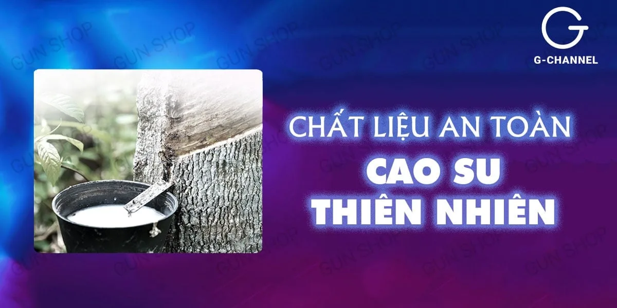 Bao cao su Durex Close Fit 49mm ôm vừa hộp 12 chiếc siêu — Chất liệu cao su thiên nhiên cao cấp