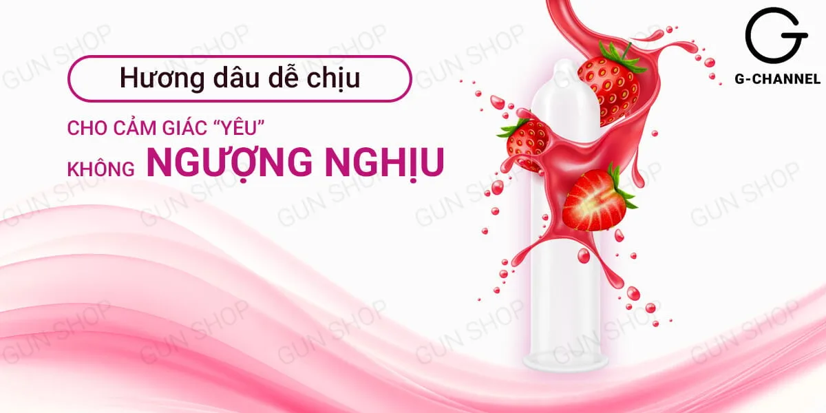 Bao cao su Relax hương dâu siêu mỏng mềm mại hộp 12 cái — Hướng dẫn sử dụng bao cao su Relax đơn giản, an toàn