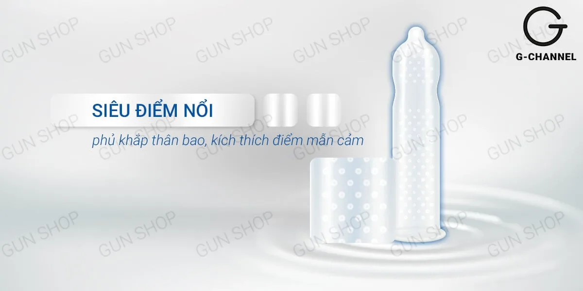 Bao cao su Innova Đen gân gai 12 cái tăng khoái cảm, kéo dài — Thông số kỹ thuật nổi bật