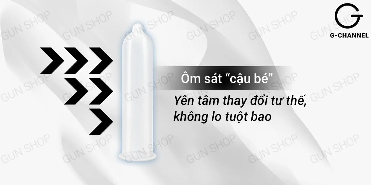 Combo bao cao su siêu mỏng mịn không mùi giao nhanh hộp 10 — hình 6