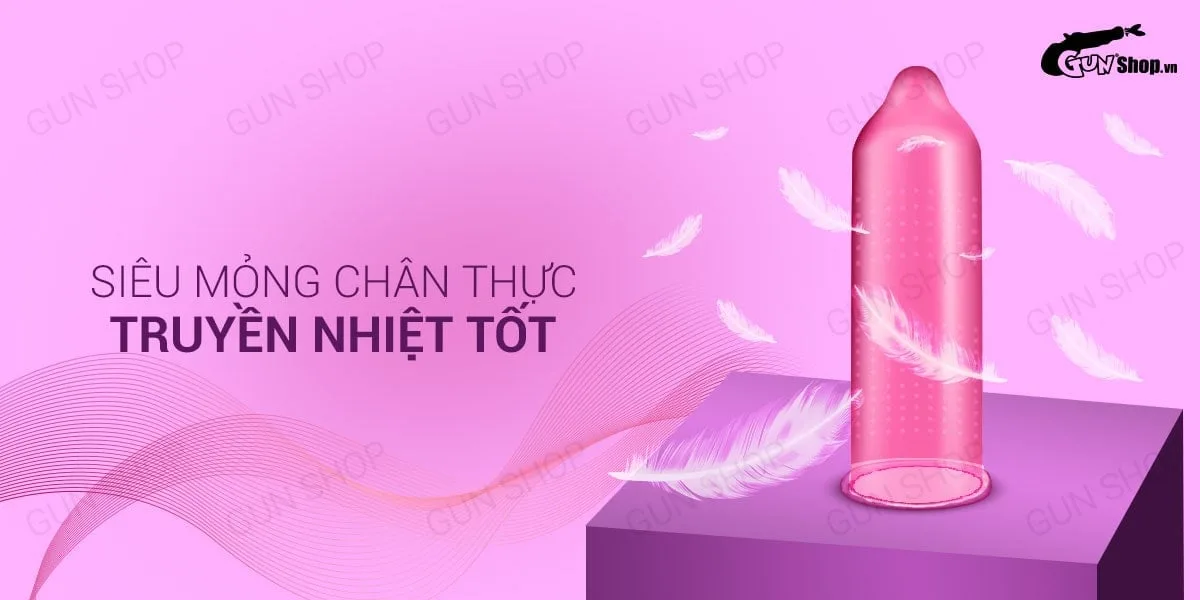 Bao cao su OLO siêu mỏng 0.01, dưỡng ẩm, gai li ti, hộp 10 — Hướng dẫn sử dụng đơn giản và an toàn
