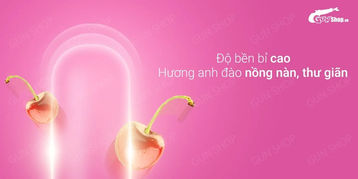 Bao cao su quan hệ miệng Mingliu hương anh đào an toàn — Mua Bao cao su quan hệ miệng Mingliu Oral Sex - Hương anh