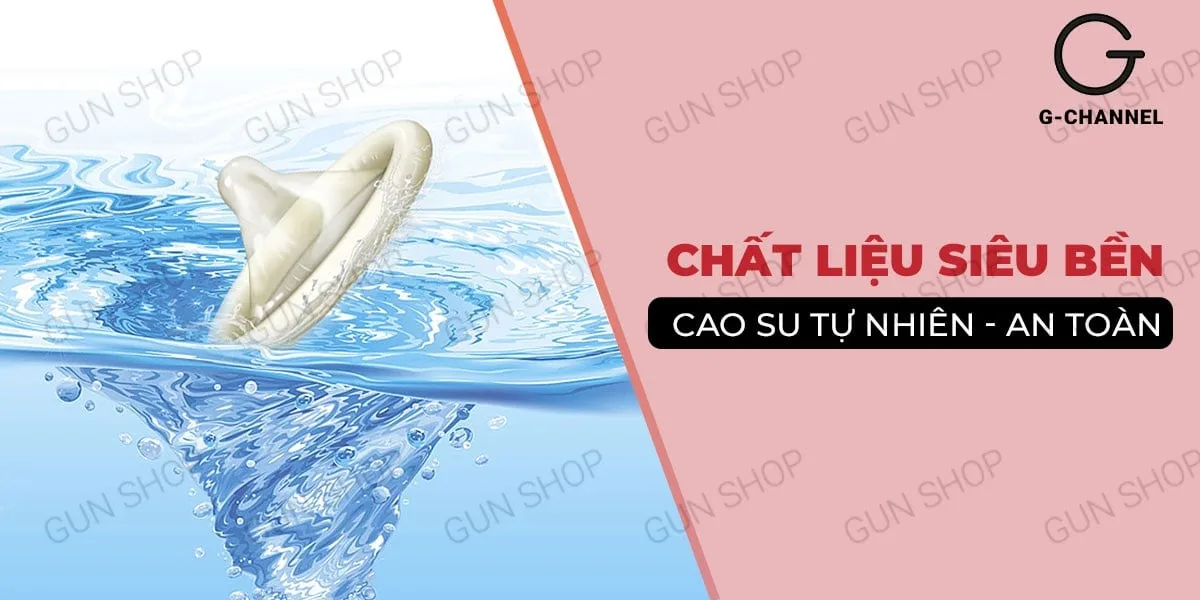 Bao cao su Toshiro Long Shock 4in1 - Kéo dài thời gian — Sản phẩm tránh gây kích ứng, rách bao hay cảm giác khó