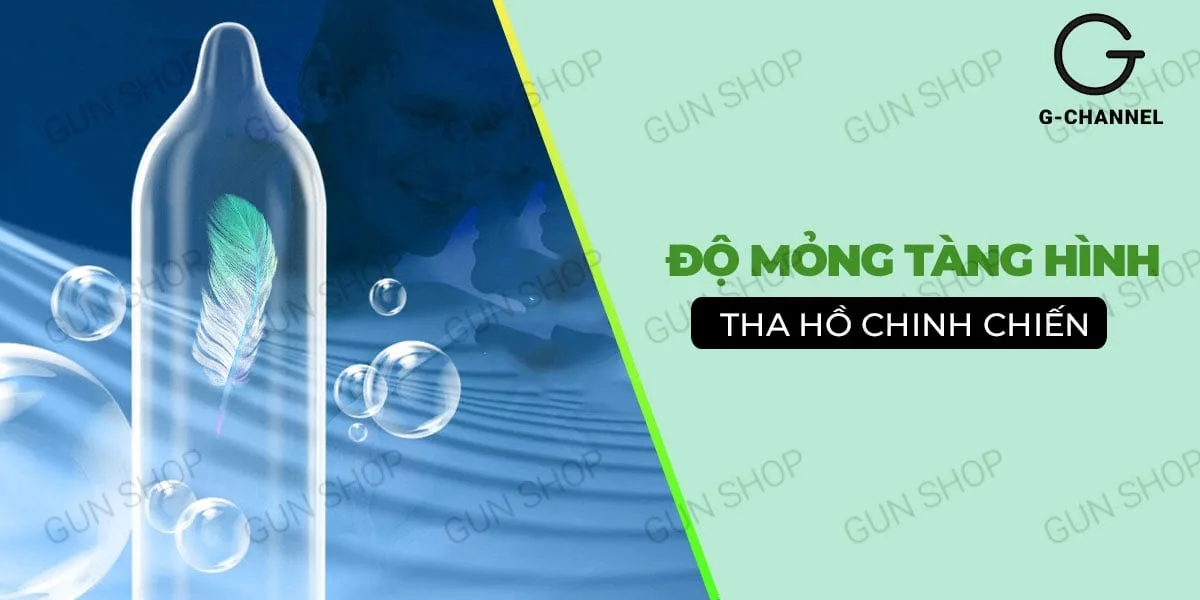 Bao cao su Toshiro siêu mỏng, thoải mái an toàn, hộp 10 cái — hình 4