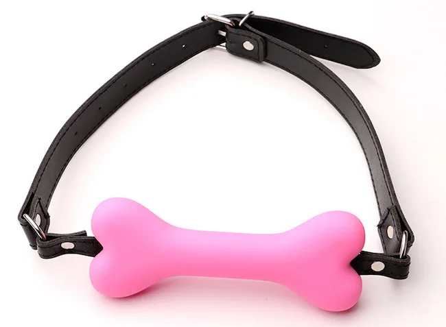 khoá hàm bịt miệng hình khúc xương đồ chơi bdsm bạo dâm Dụng Cụ Bịt Miệng Khúc Xương Khóa Hàm BDSM Đồ Chơi Kích — Silicone mềm mại, an toàn & dễ vệ sinh