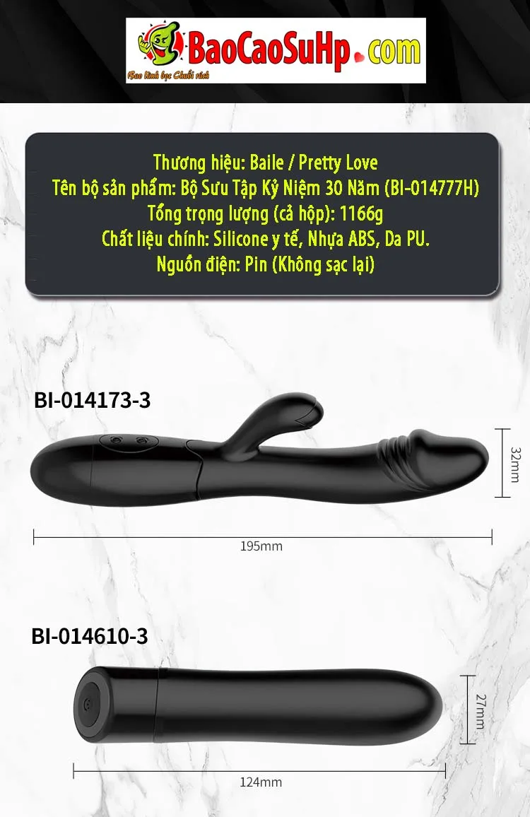Bo Duong vat gia may rung trung rung Baile 30 anniversary Prestige 6