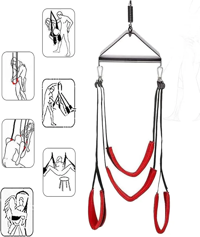 Ghế đu treo hỗ trợ các tư thế quan hệ độc đáo — Công dụng tuyệt vời cho cuộc yêu thêm đậm đà